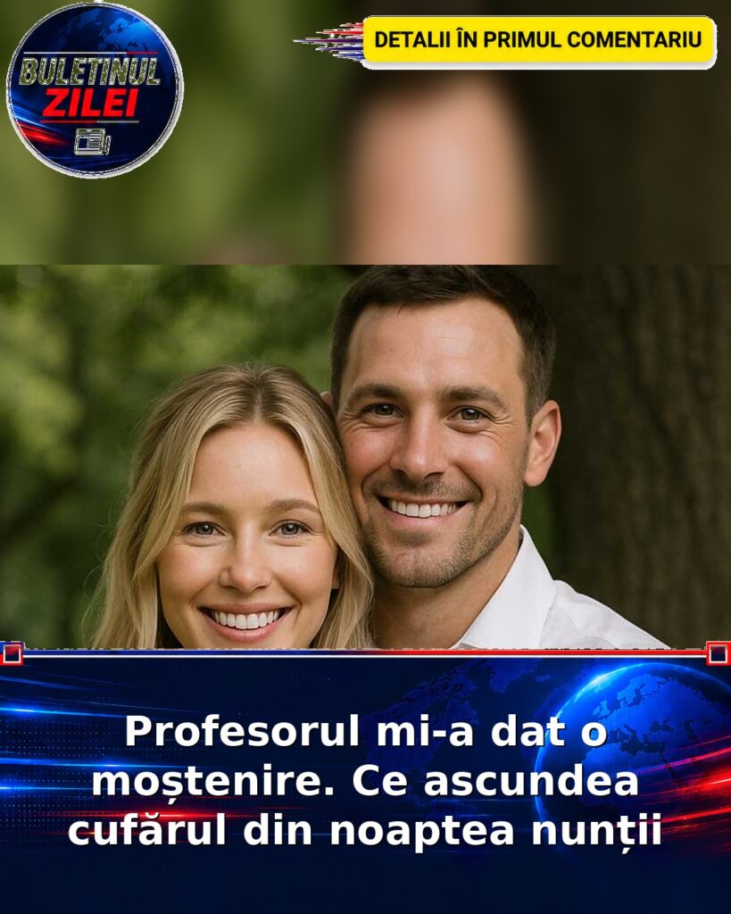 Profesorul mi-a dat o moștenire. Ce ascundea cufărul din noaptea nunții