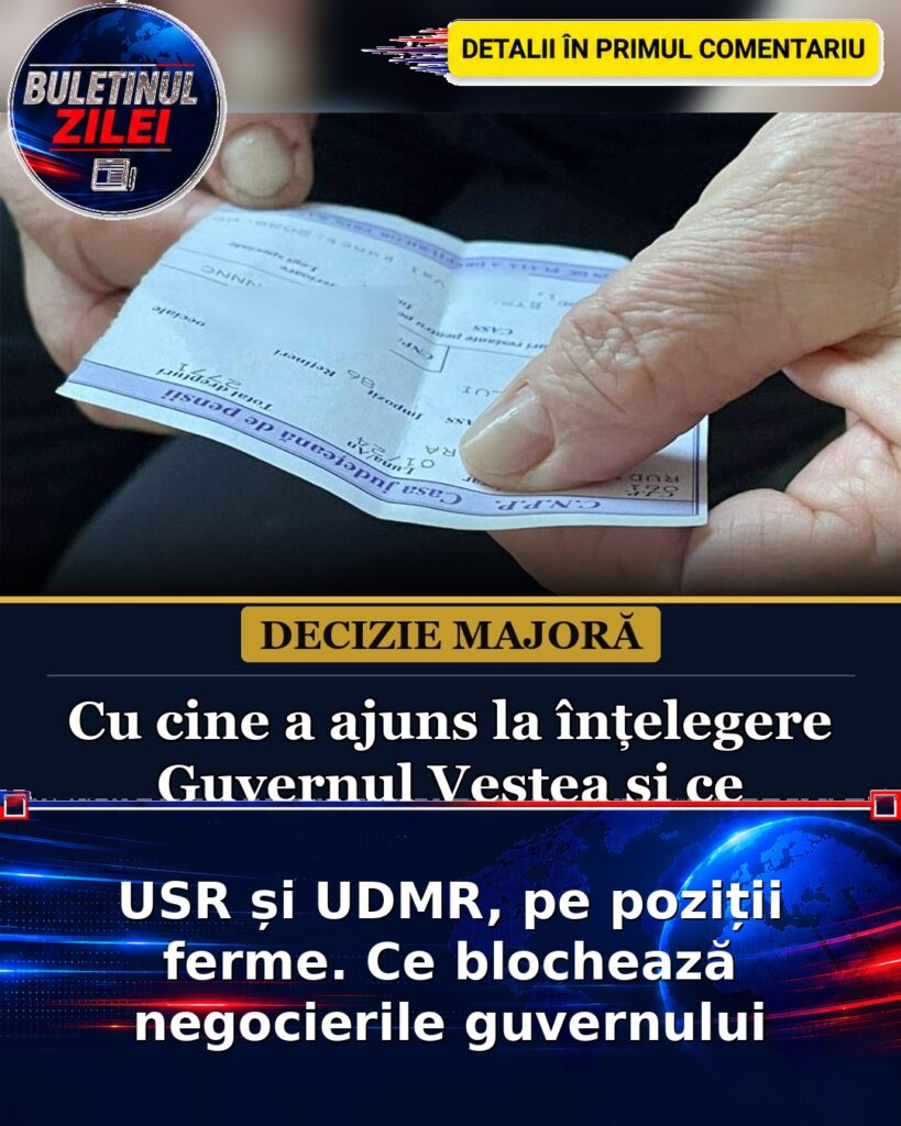 USR și UDMR, pe poziții ferme. Ce blochează negocierile guvernului