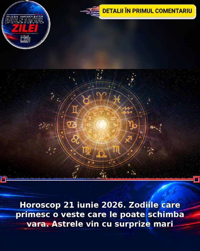 Horoscop 21 iunie 2026. Zodiile care primesc o veste care le poate schimba vara. Astrele vin cu surprize mari