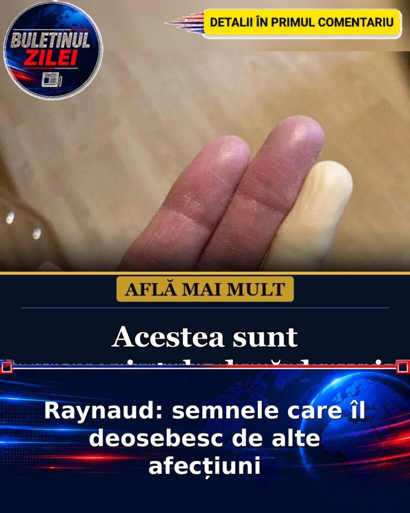 Raynaud: semnele care îl deosebesc de alte afecțiuni