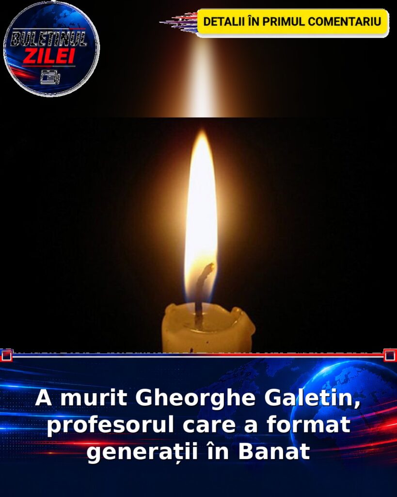 A murit Gheorghe Galetin, profesorul care a format generații în Banat