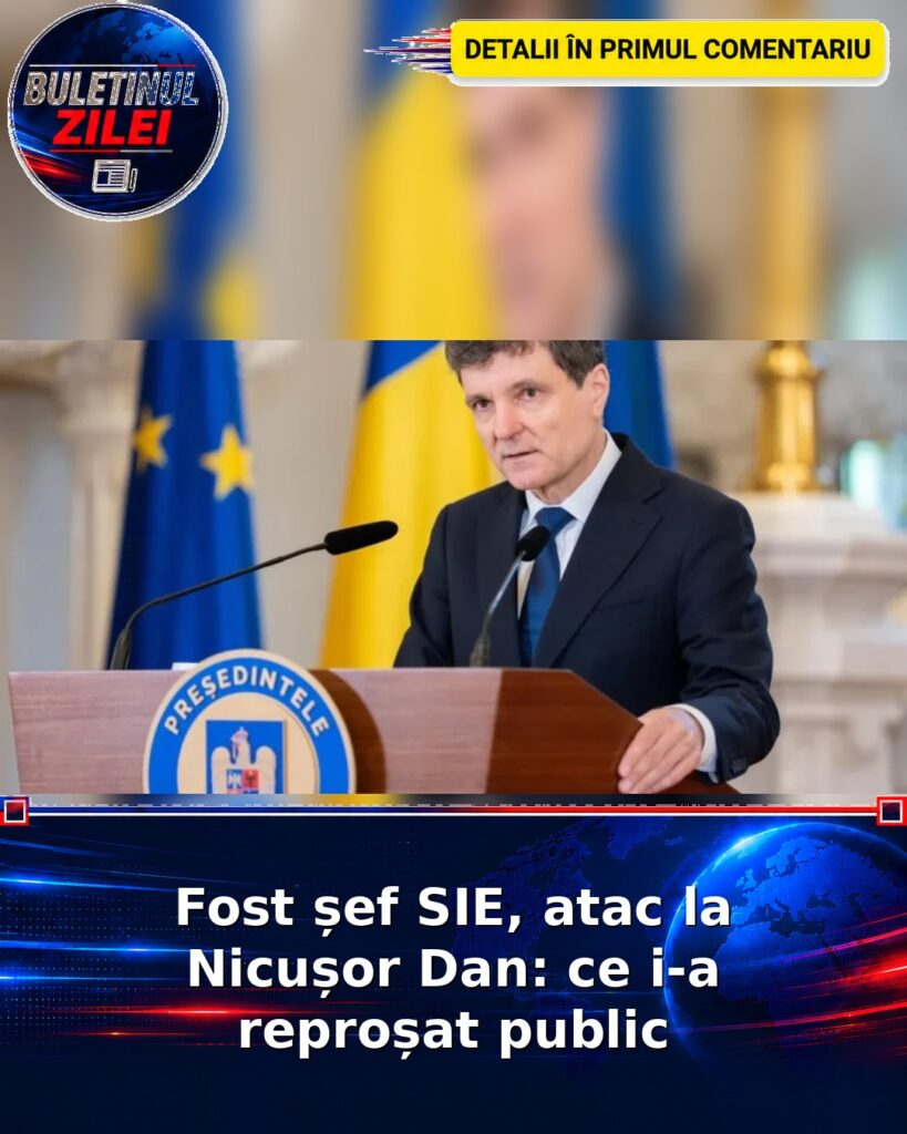 Fost șef SIE, atac la Nicușor Dan: ce i-a reproșat public