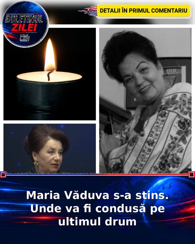 Maria Văduva s-a stins. Unde va fi condusă pe ultimul drum