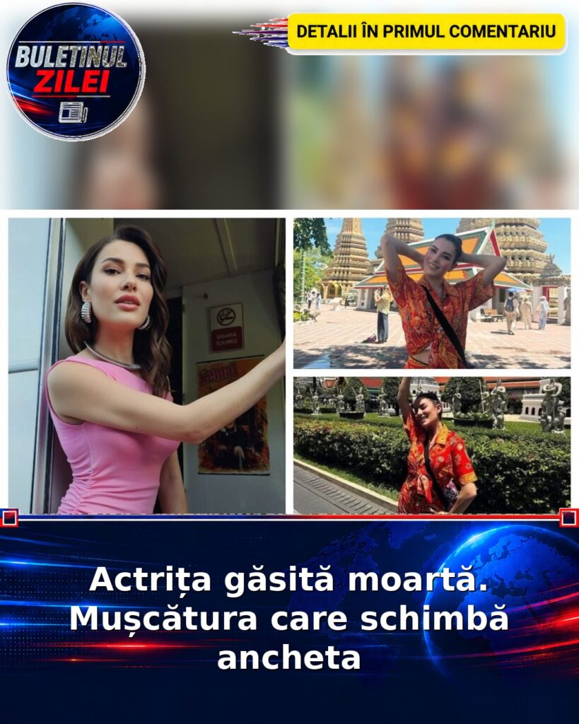 Actrița găsită moartă. Mușcătura care schimbă ancheta
