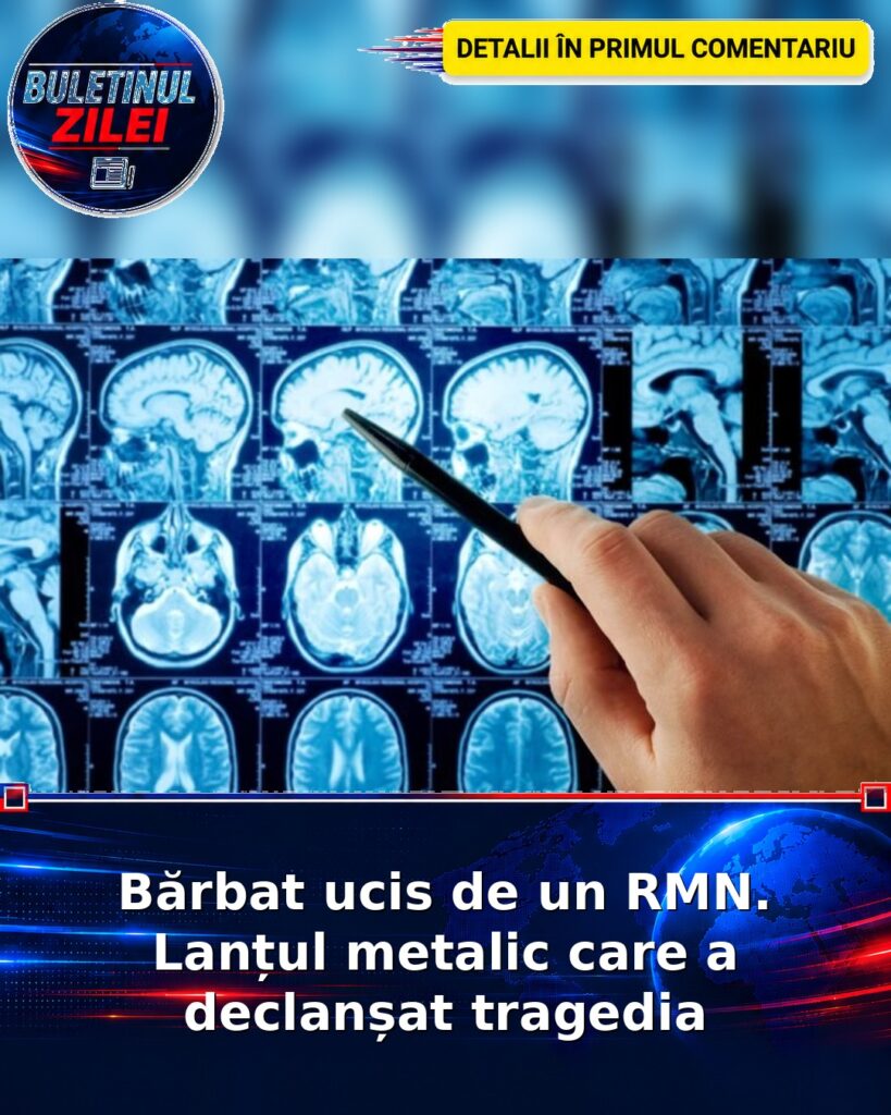 Bărbat ucis de un RMN. Lanțul metalic care a declanșat tragedia
