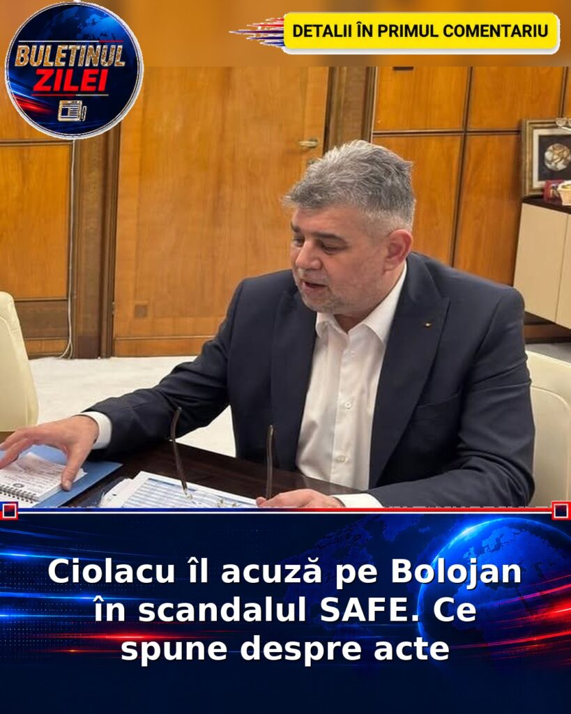 Ciolacu îl acuză pe Bolojan în scandalul SAFE. Ce spune despre acte