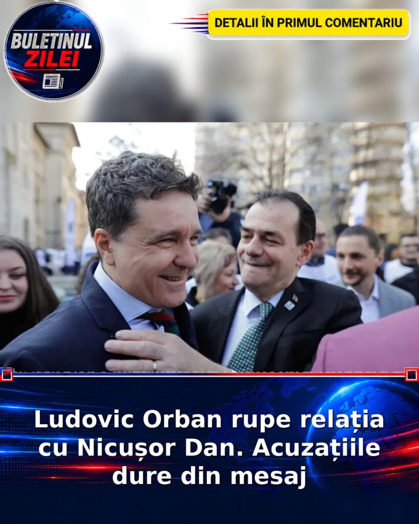 Ludovic Orban rupe relația cu Nicușor Dan. Acuzațiile dure din mesaj