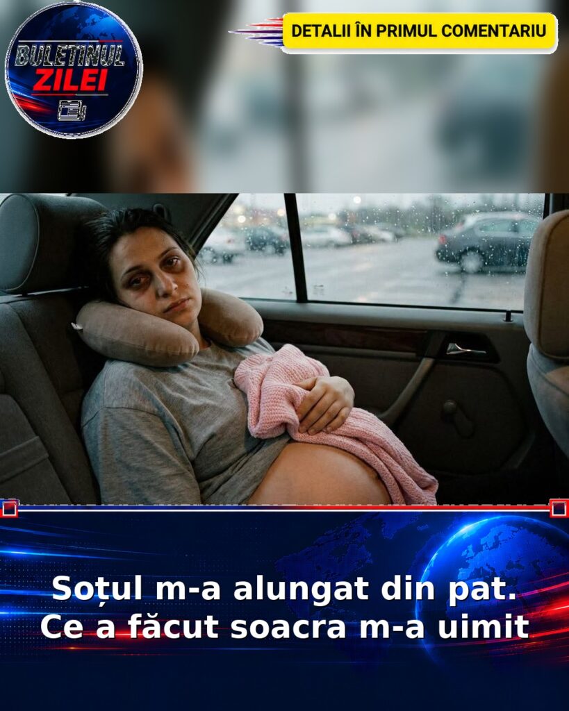 Soțul m-a alungat din pat. Ce a făcut soacra m-a uimit