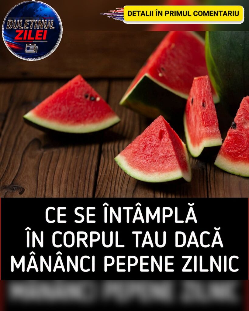 Pepenele Roșu Este Unul Dintre Cele Mai Sănătoase Fructe Ale Verii