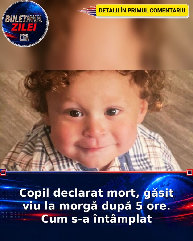 Copil declarat mort, găsit viu la morgă după 5 ore. Cum s-a întâmplat