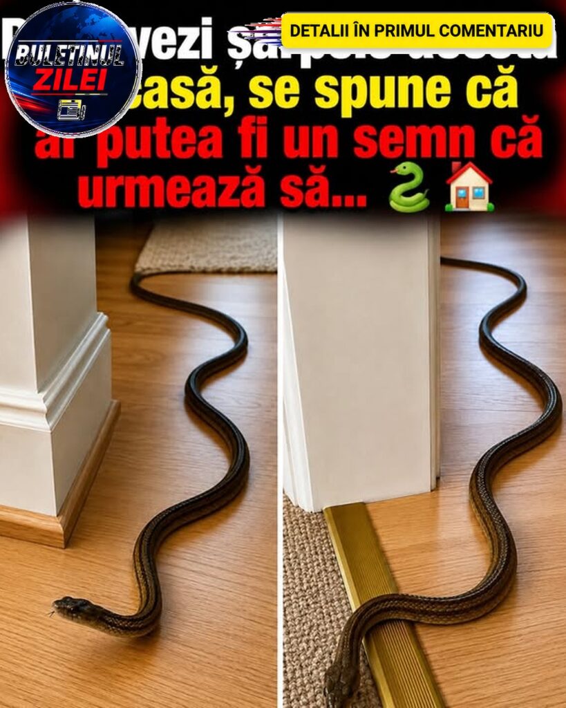 Când acest șarpe intră în casa ta, înseamnă că ai… Simbolism, știință și ce să faci în continuare