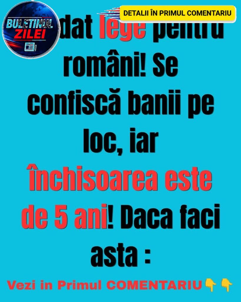 Nouă lege pentru români! Banii sunt confiscați imediat, iar pedeapsa ajunge la 5 ani de închisoare
