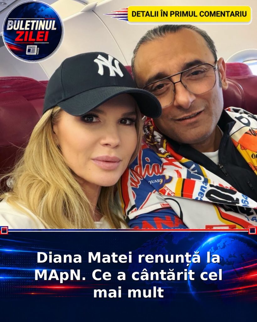 Diana Matei renunță la MApN. Ce a cântărit cel mai mult