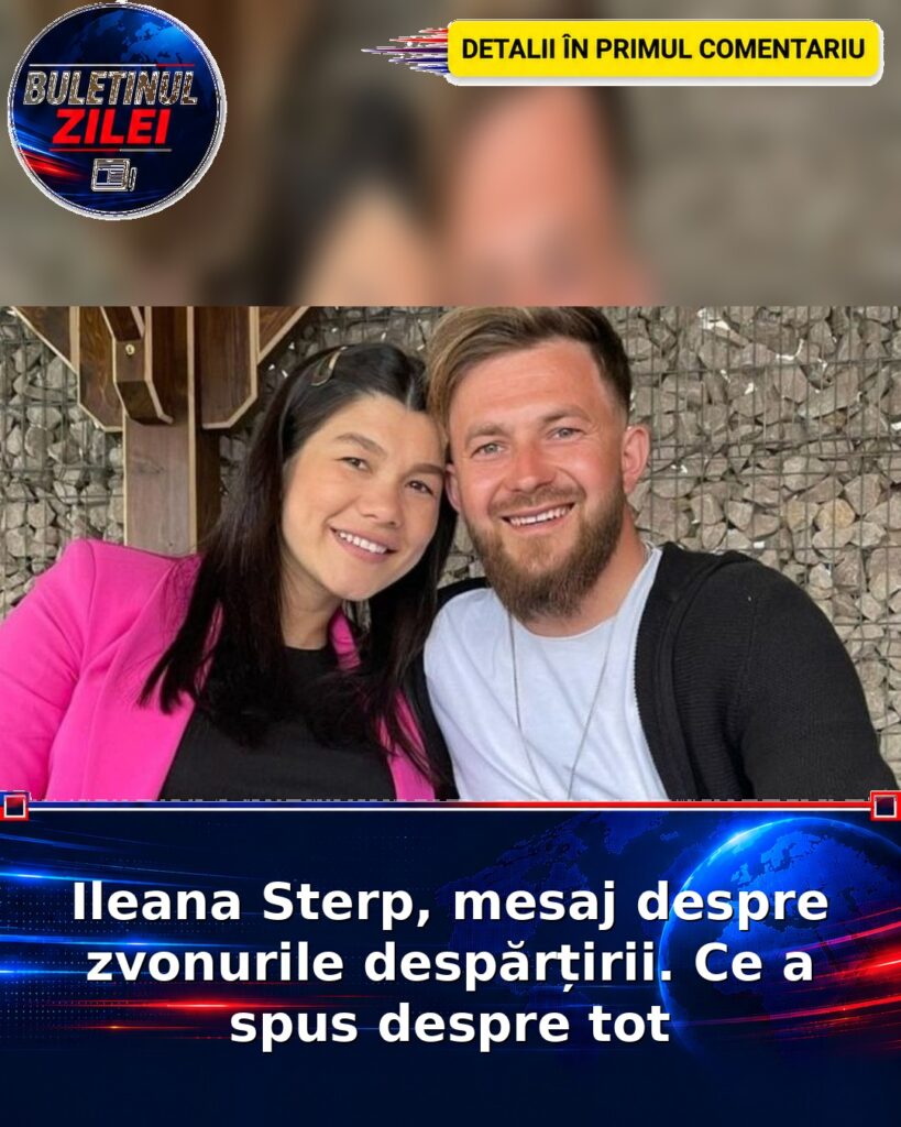 Ileana Sterp, mesaj despre zvonurile despărțirii. Ce a spus despre tot