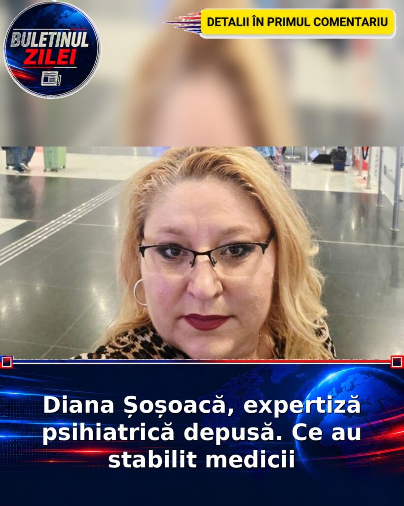 Diana Șoșoacă, expertiză psihiatrică depusă. Ce au stabilit medicii