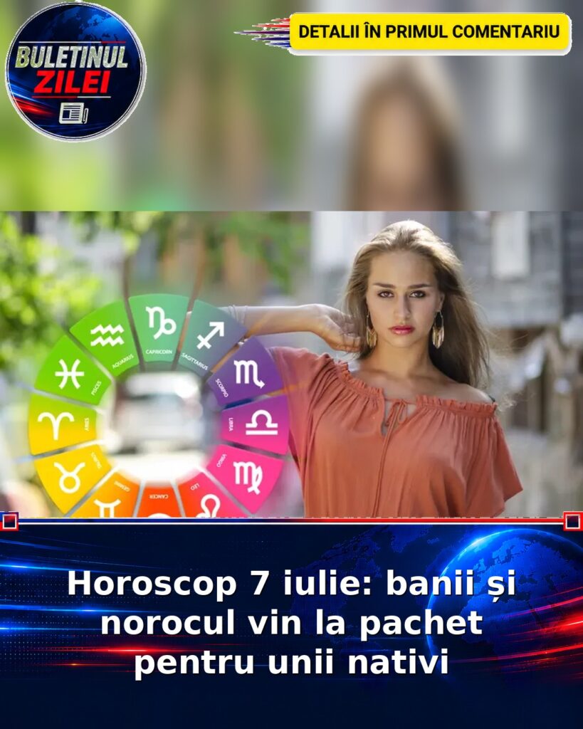 Horoscop 7 iulie: banii și norocul vin la pachet pentru unii nativi