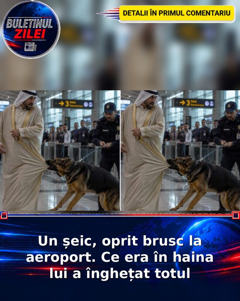 Un șeic, oprit brusc la aeroport. Ce era în haina lui a înghețat totul