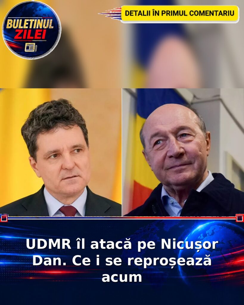 UDMR îl atacă pe Nicușor Dan. Ce i se reproșează acum