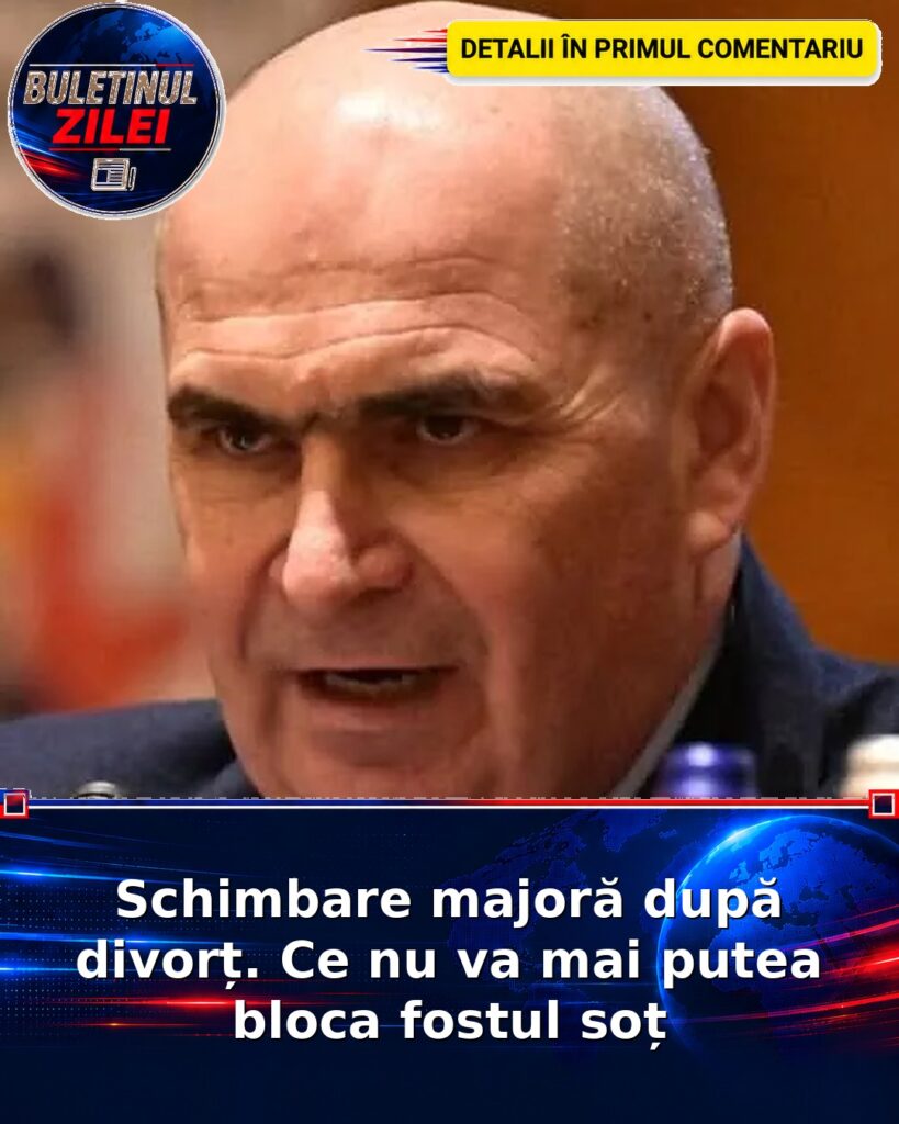 Schimbare majoră după divorț. Ce nu va mai putea bloca fostul soț