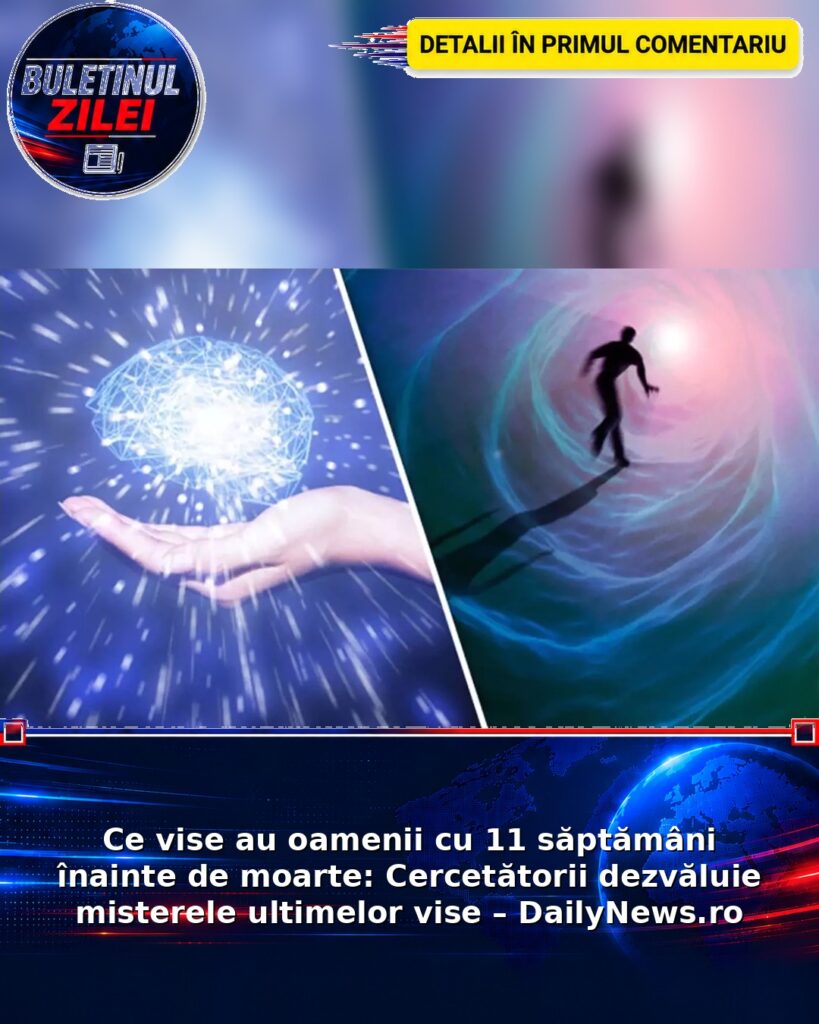 Ce vise au oamenii cu 11 săptămâni înainte de moarte: Cercetătorii dezvăluie misterele ultimelor vise – DailyNews.ro