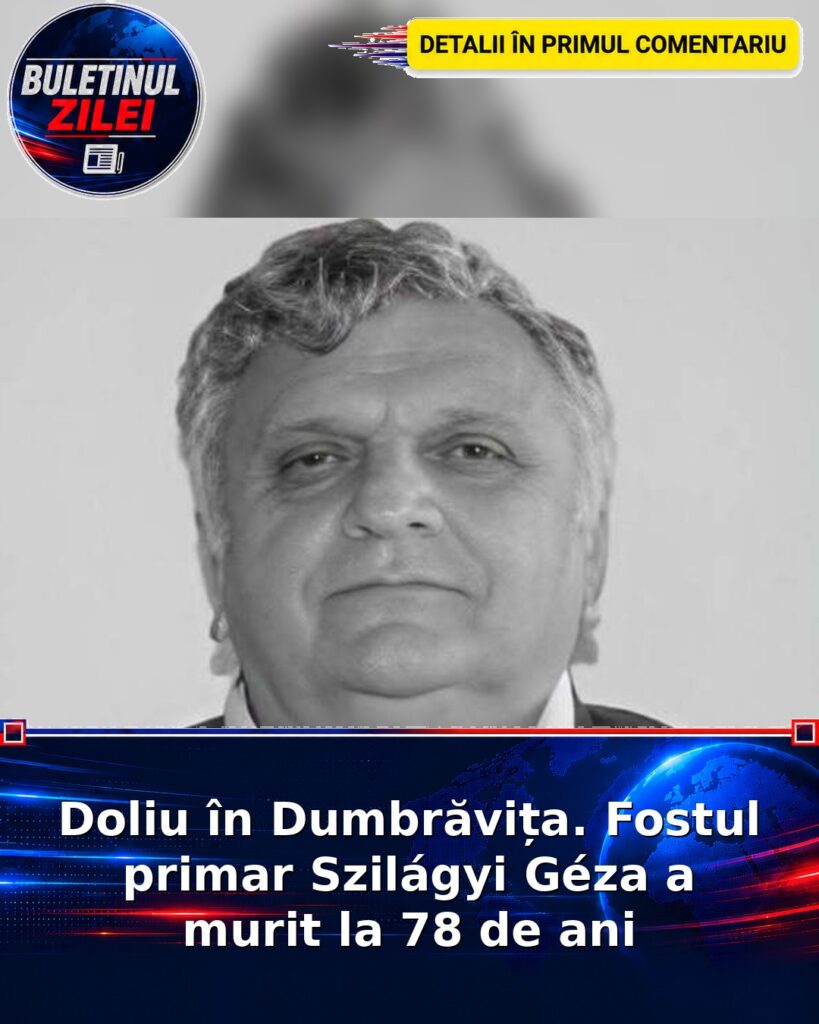 Doliu în Dumbrăvița. Fostul primar Szilágyi Géza a murit la 78 de ani