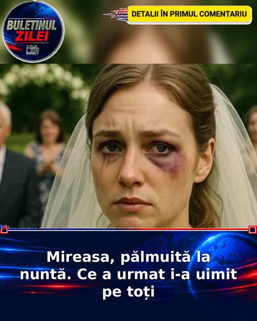 Mireasa, pălmuită la nuntă. Ce a urmat i-a uimit pe toți