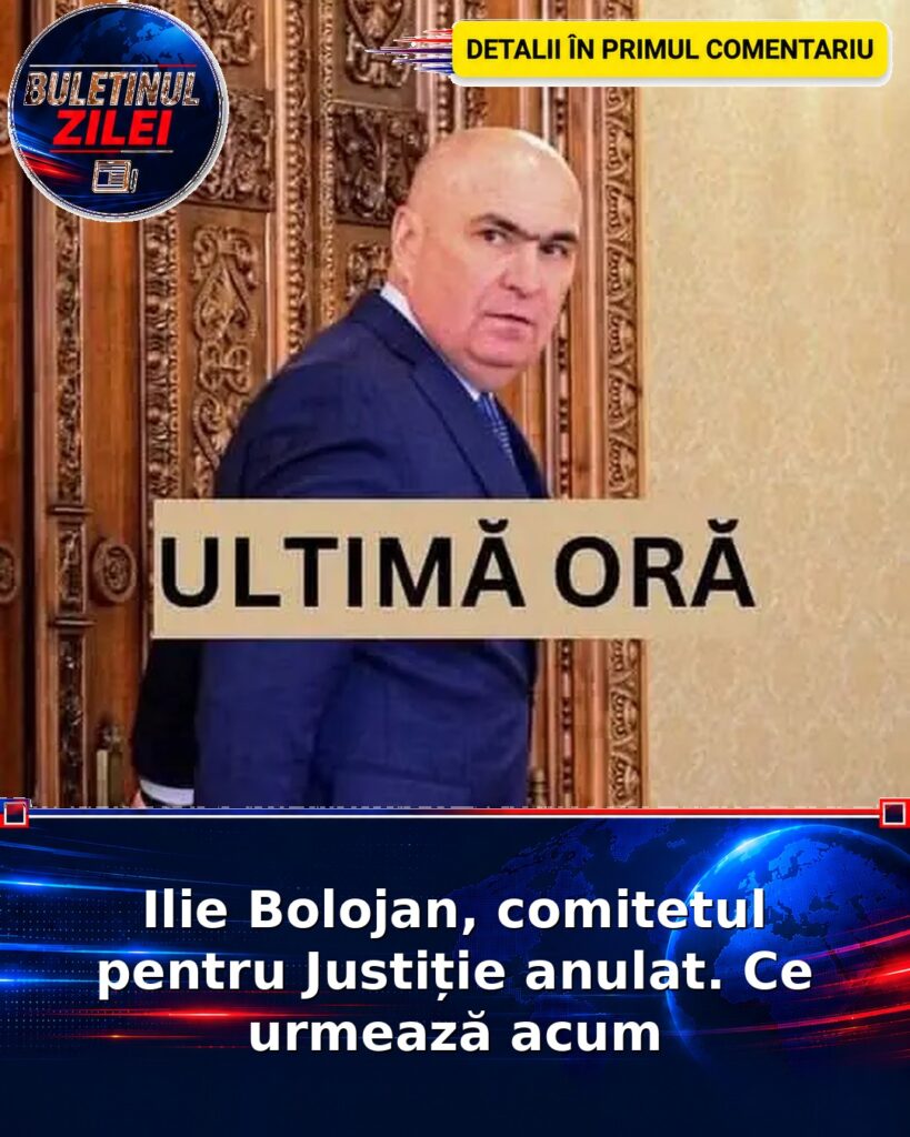 Ilie Bolojan, comitetul pentru Justiție anulat. Ce urmează acum