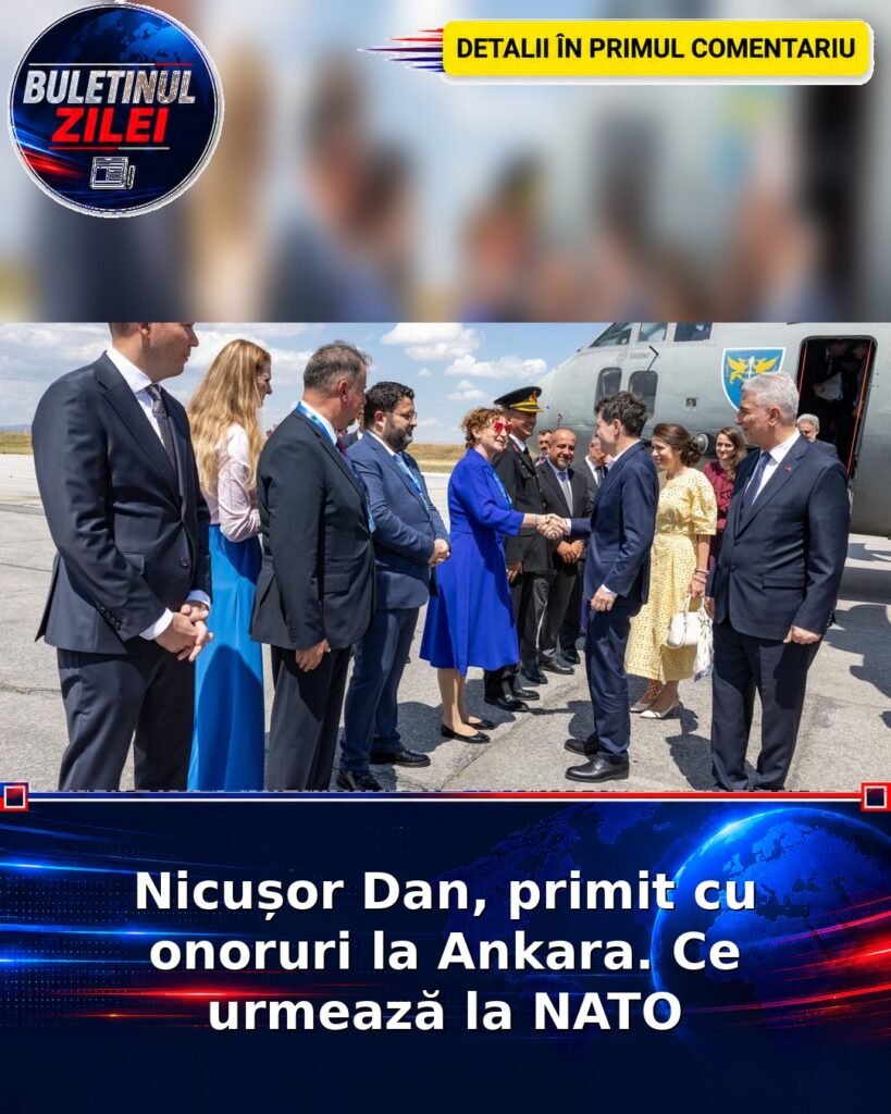 Nicușor Dan, primit cu onoruri la Ankara. Ce urmează la NATO