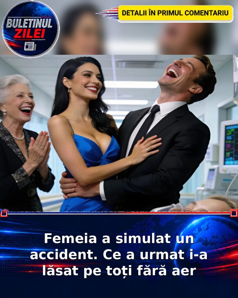 Femeia a simulat un accident. Ce a urmat i-a lăsat pe toți fără aer