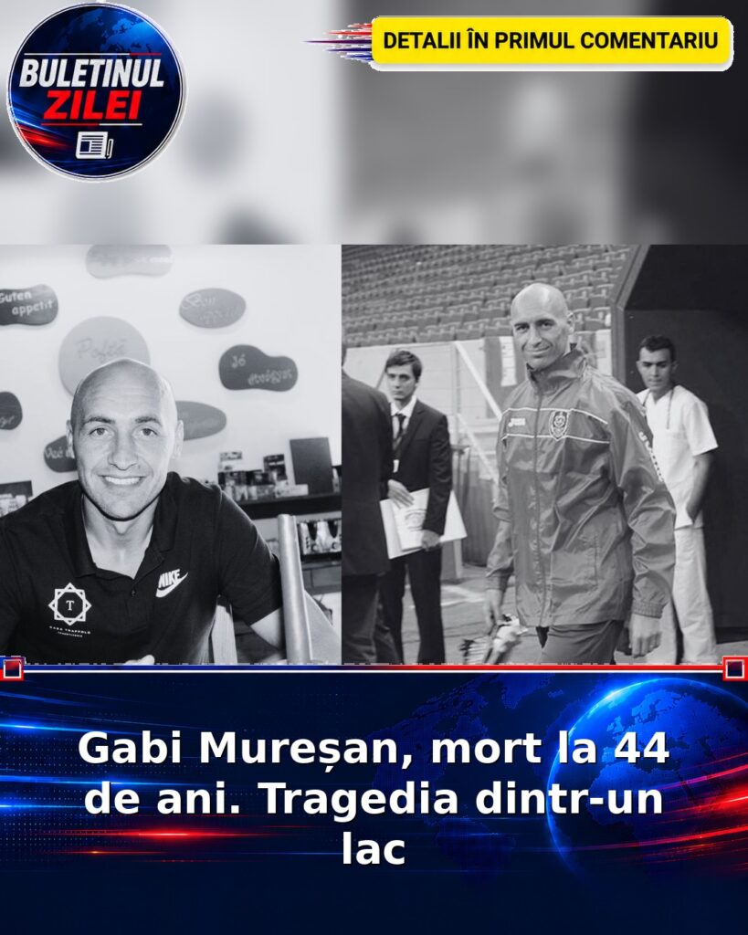 Gabi Mureșan, mort la 44 de ani. Tragedia dintr-un lac