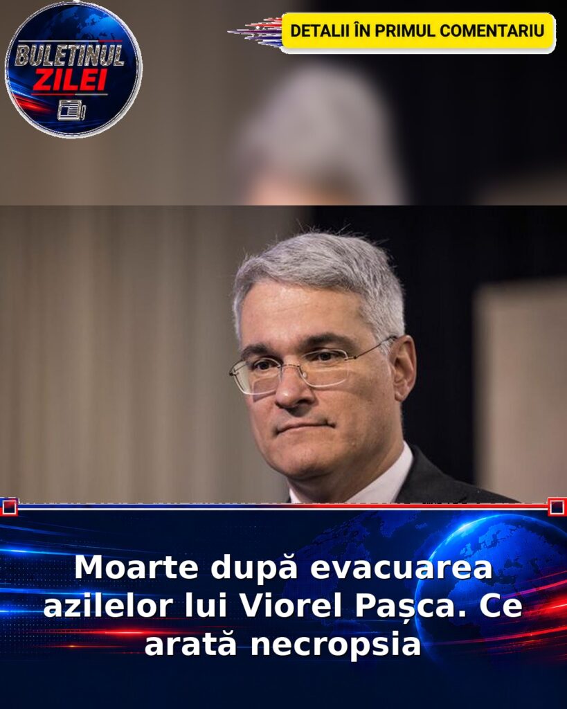 Moarte după evacuarea azilelor lui Viorel Pașca. Ce arată necropsia