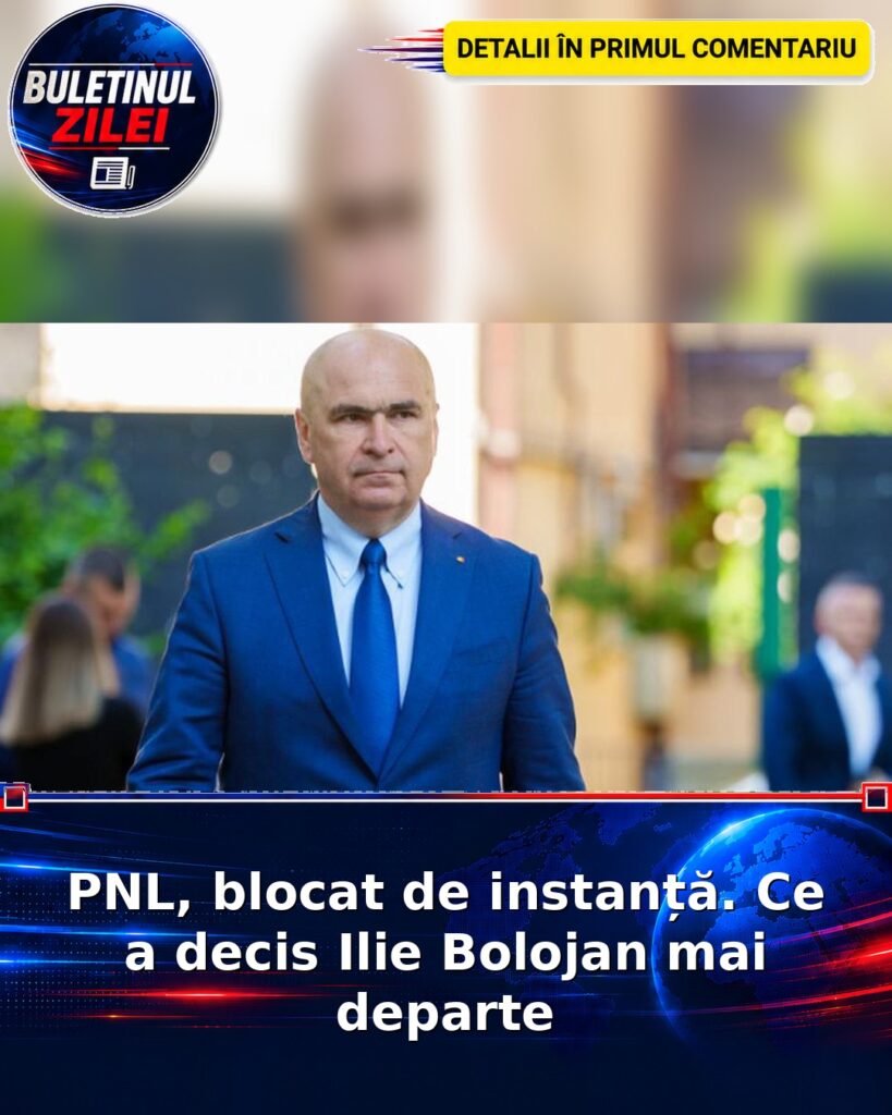 PNL, blocat de instanță. Ce a decis Ilie Bolojan mai departe
