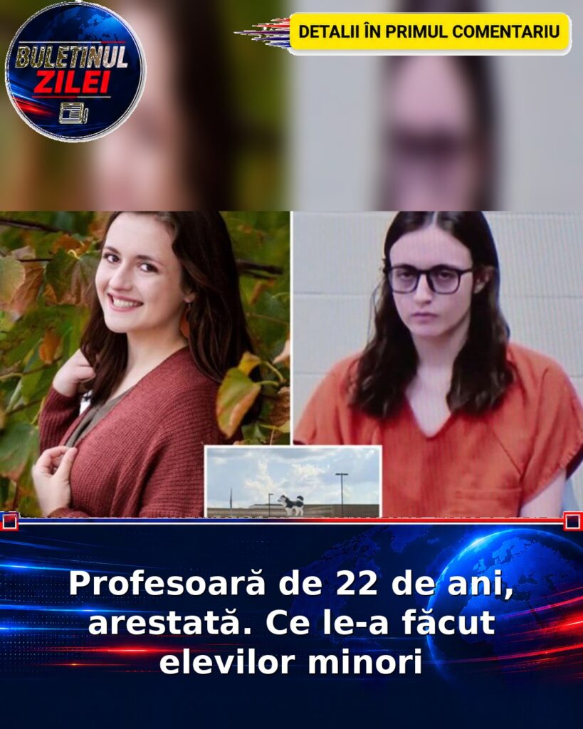 Profesoară de 22 de ani, arestată. Ce le-a făcut elevilor minori