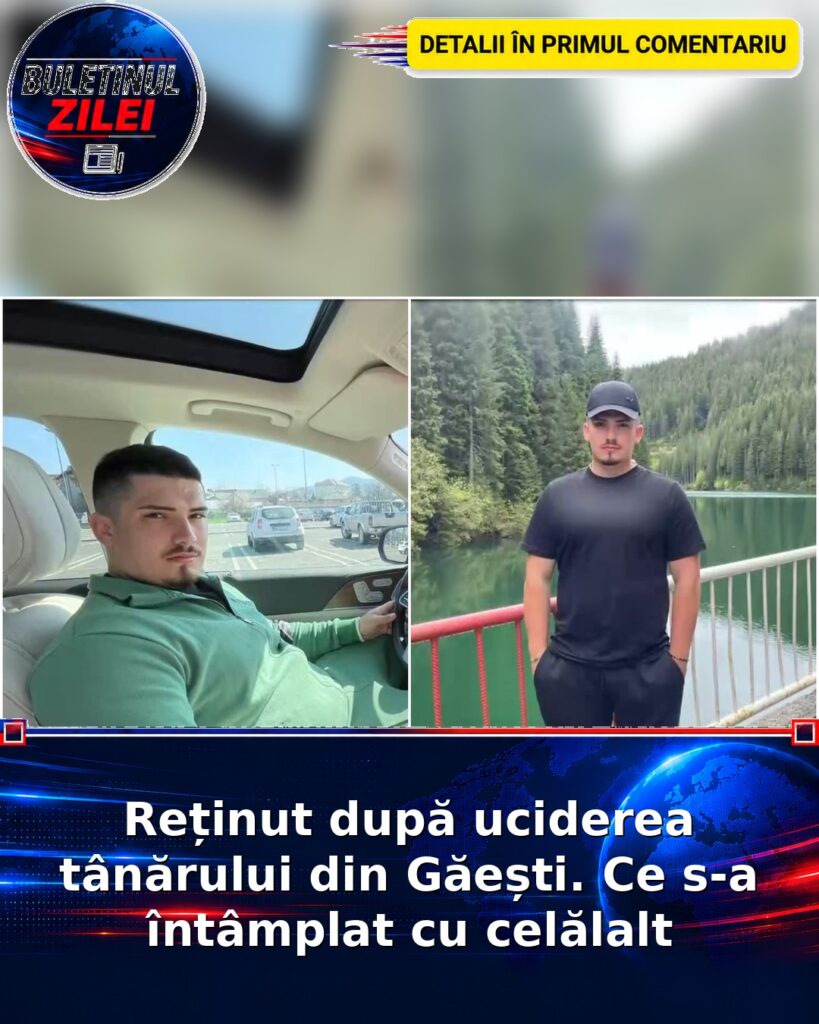 Reținut după uciderea tânărului din Găești. Ce s-a întâmplat cu celălalt