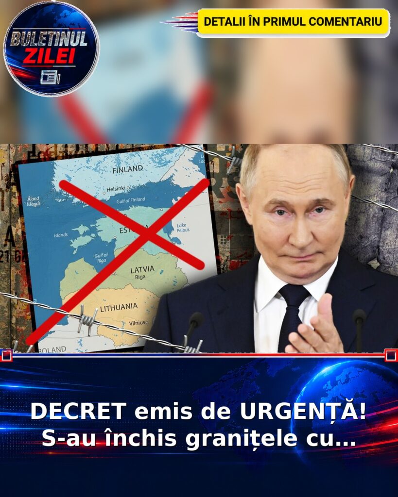 DECRET emis de URGENȚĂ! S-au închis granițele cu…
