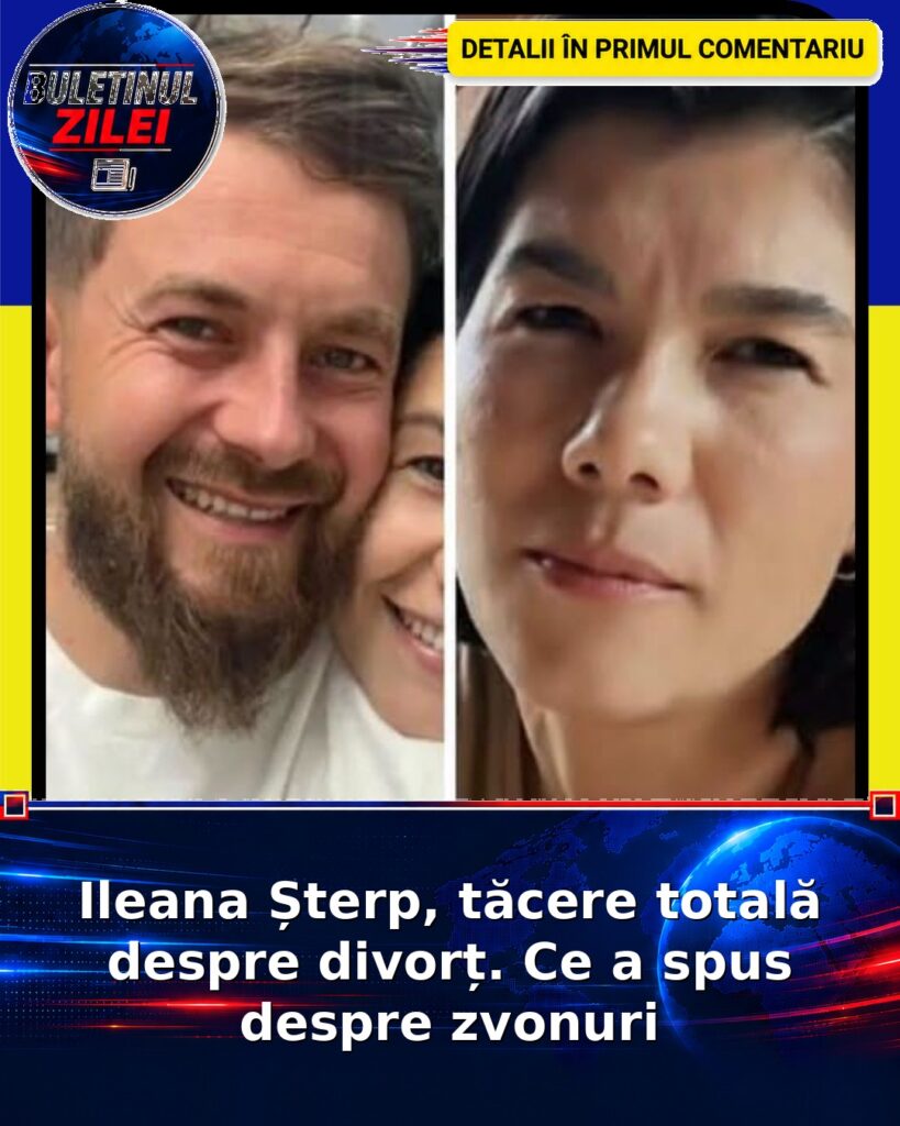 Ileana Șterp, tăcere totală despre divorț. Ce a spus despre zvonuri