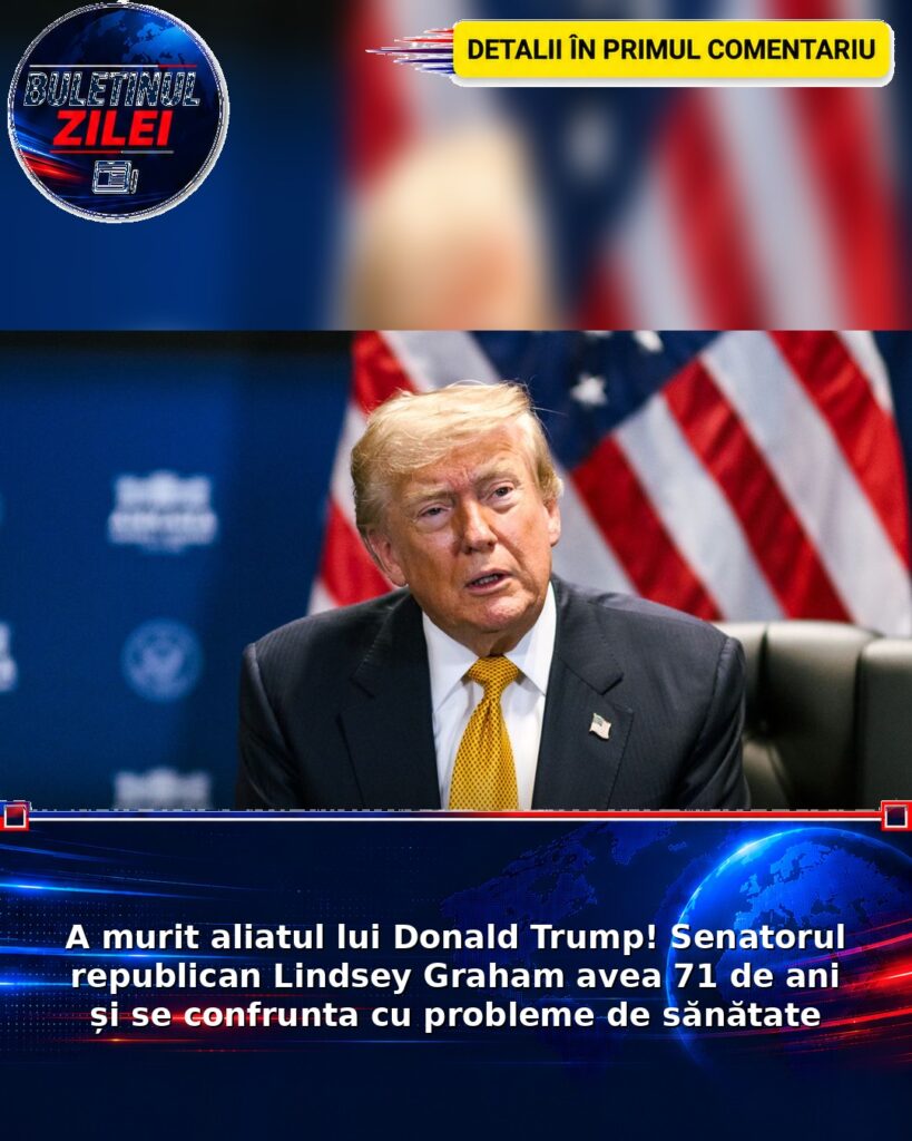 A murit aliatul lui Donald Trump! Senatorul republican Lindsey Graham avea 71 de ani și se confrunta cu probleme de sănătate