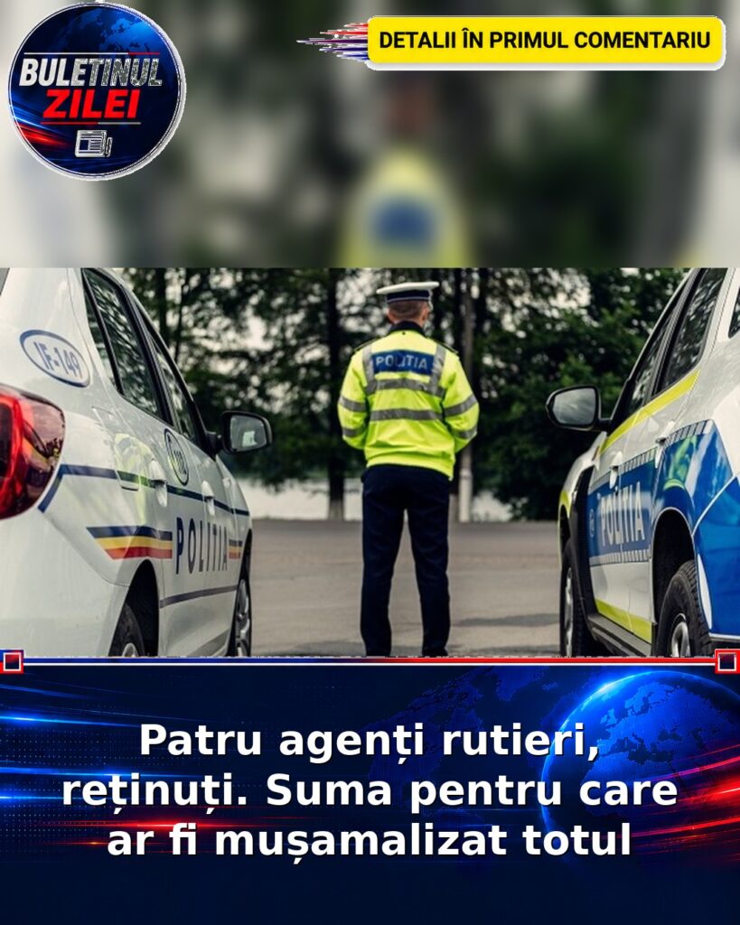 Patru agenți rutieri, reținuți. Suma pentru care ar fi mușamalizat totul