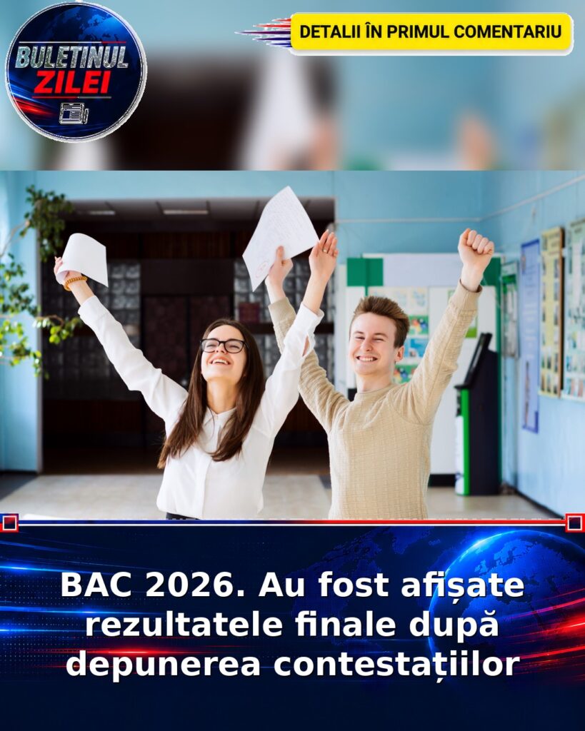 BAC 2026. Au fost afișate rezultatele finale după depunerea contestațiilor