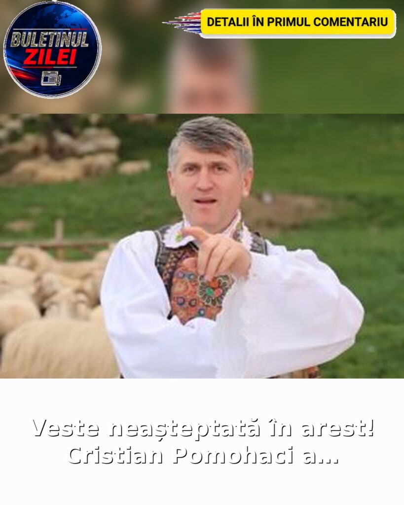 Veste neașteptată în arest! Cristian Pomohaci a…