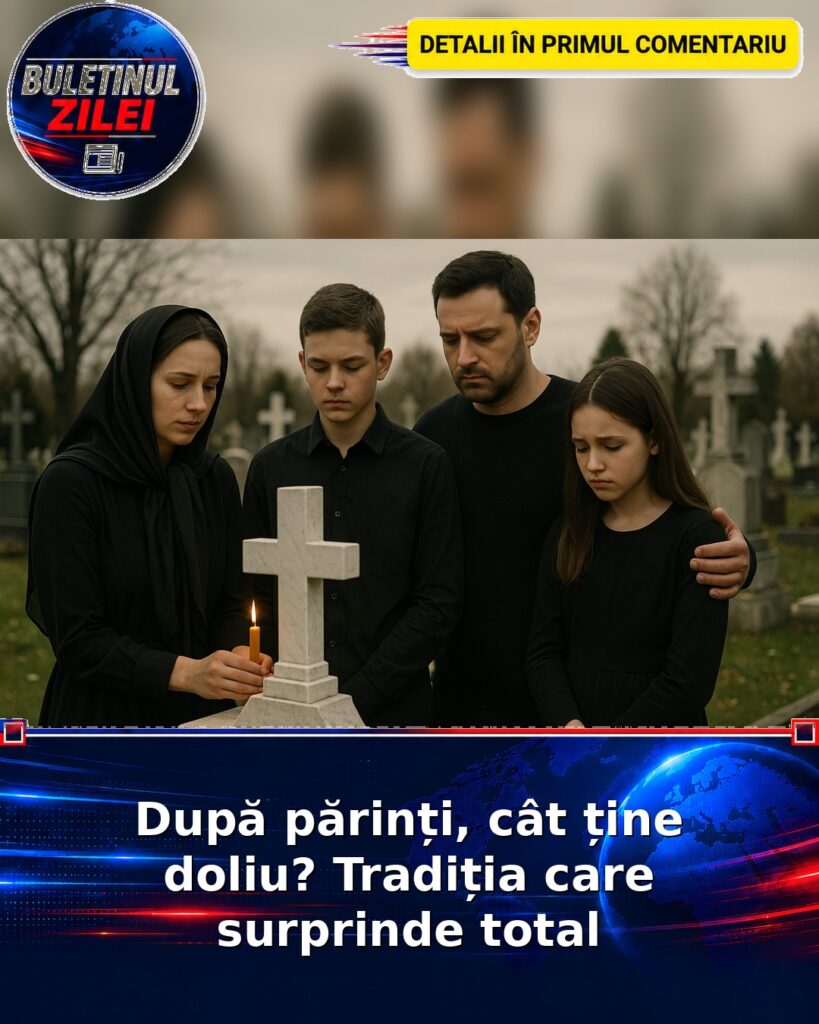 După părinți, cât ține doliu? Tradiția care surprinde total