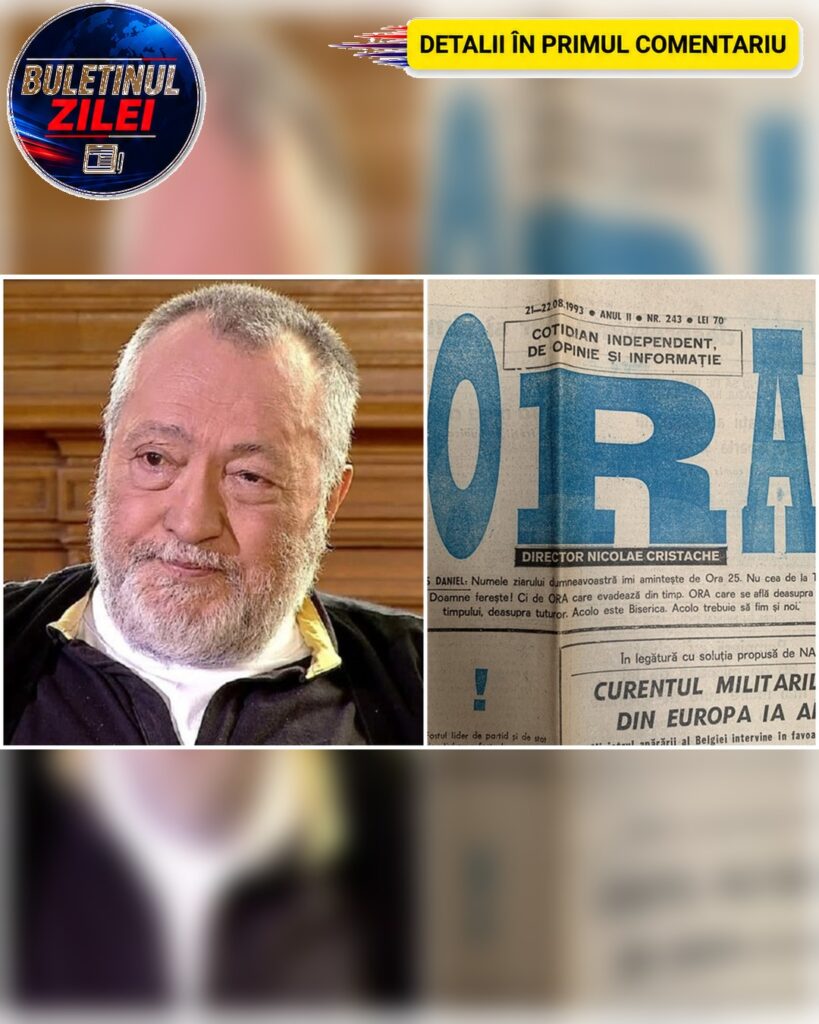 Ultimă oră! A murit marele jurnalist