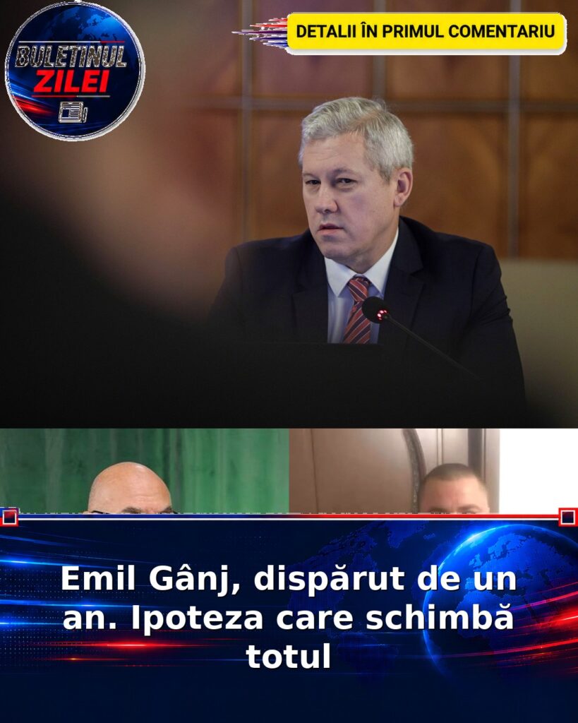 Emil Gânj, dispărut de un an. Ipoteza care schimbă totul