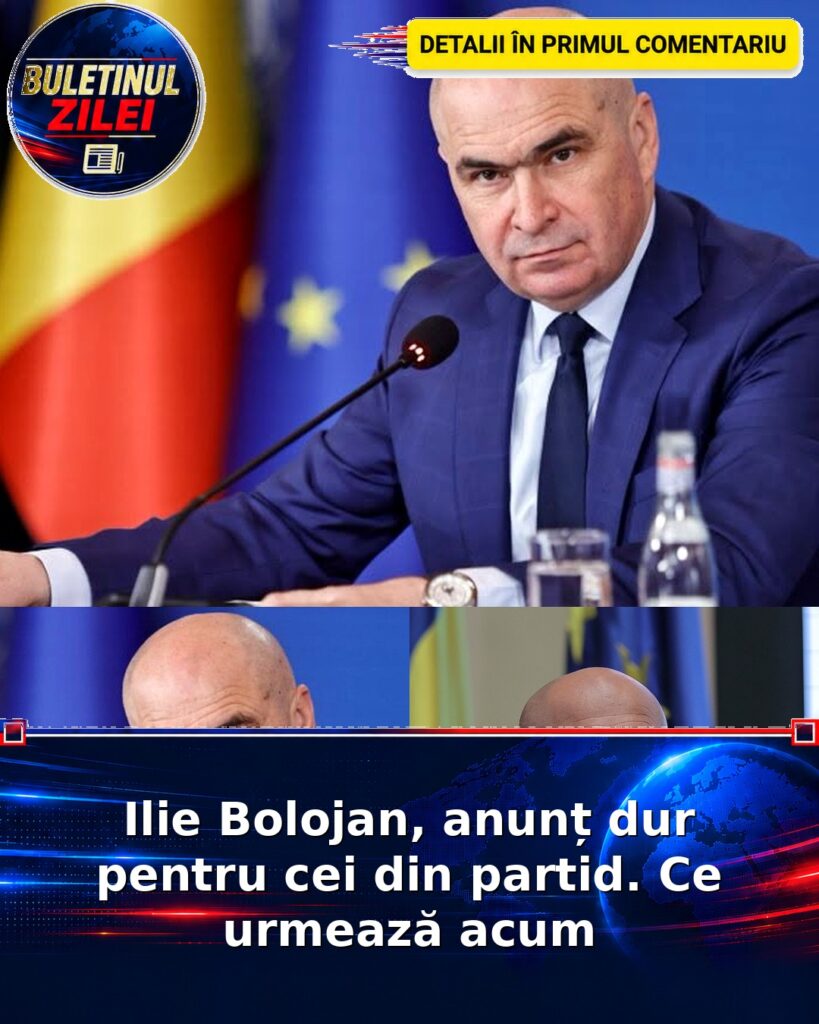 Ilie Bolojan, anunț dur pentru cei din partid. Ce urmează acum