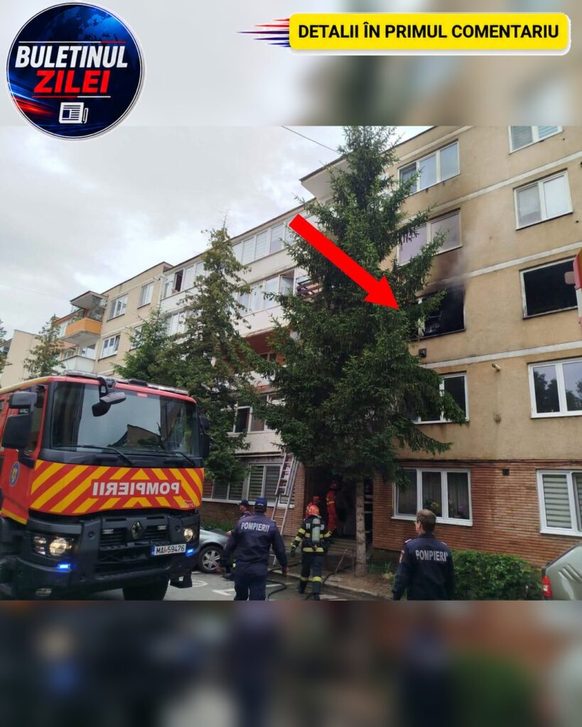 ALERTĂ după o expl0zie, urmată de incendiu, într-un bloc! Mai multe persoane au fost…