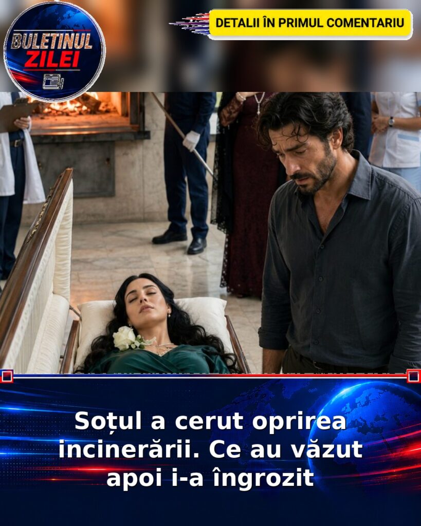 Soțul a cerut oprirea incinerării. Ce au văzut apoi i-a îngrozit