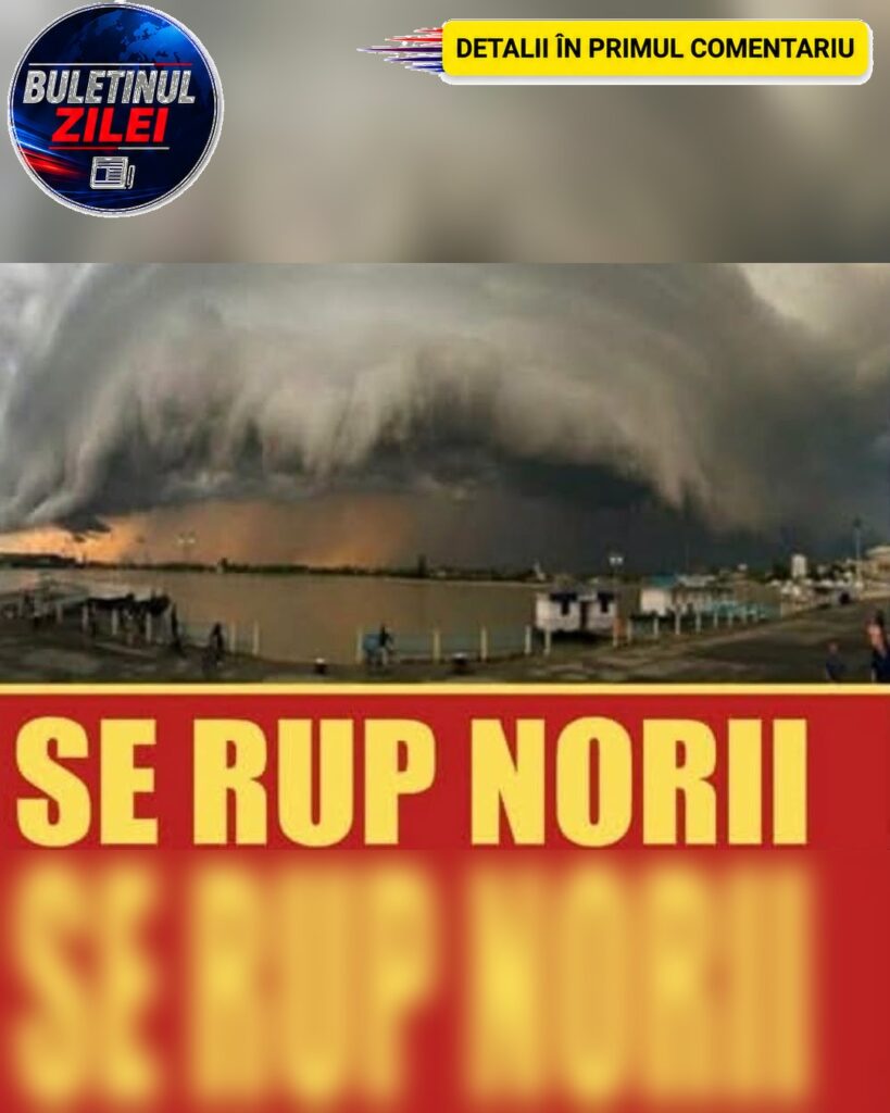 Vine potopul în România! Zonele pentru care meteorologii au emis cod…