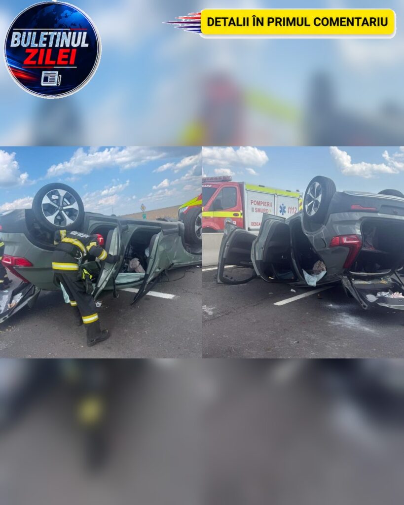 ACUM! Accident DEVASTATOR. Trei persoane au…