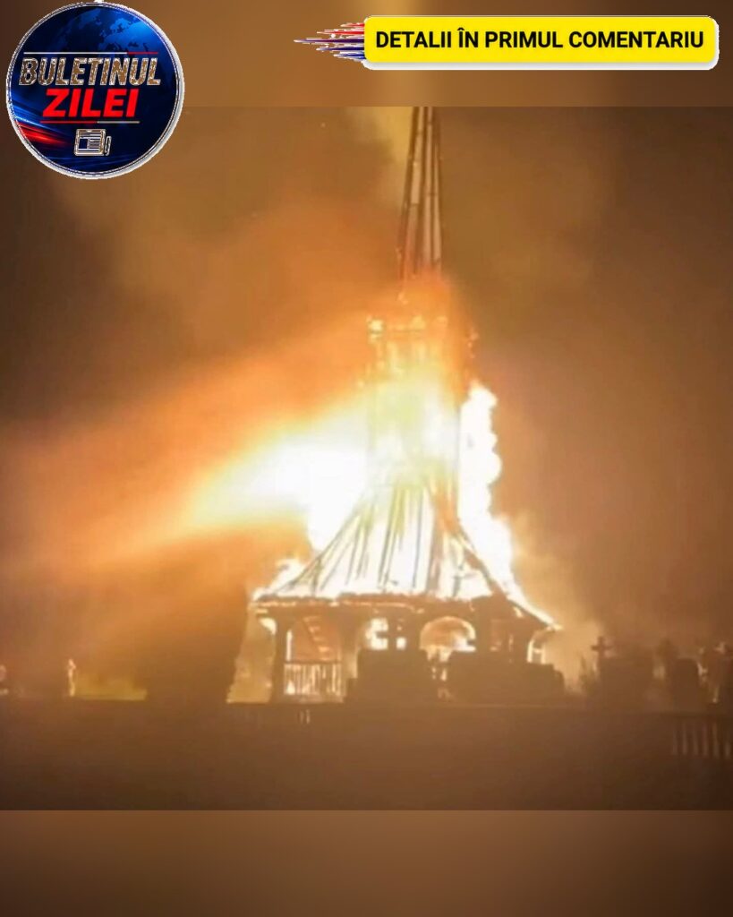 ULTIMA ORĂ! Arde biserica din…