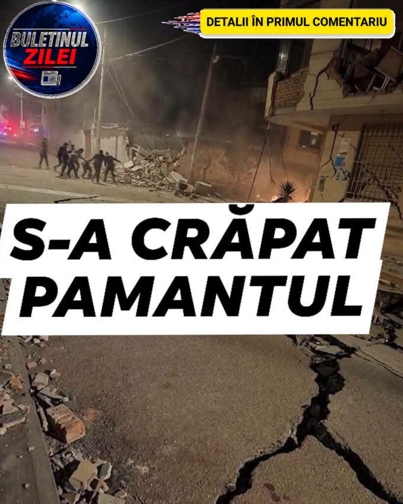 Cutremur DEVASTATOR! S-a crăpat pământul în…